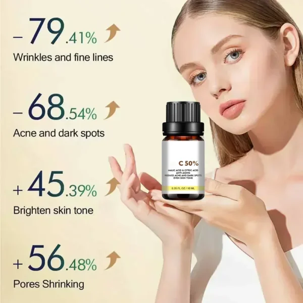 Sd3c8fffe3f8c464985ed1a5a1e6224468.webp Dilute melanin, acne, 50% TCA, high-quality chemical exfoliation, acidic skin beauty care